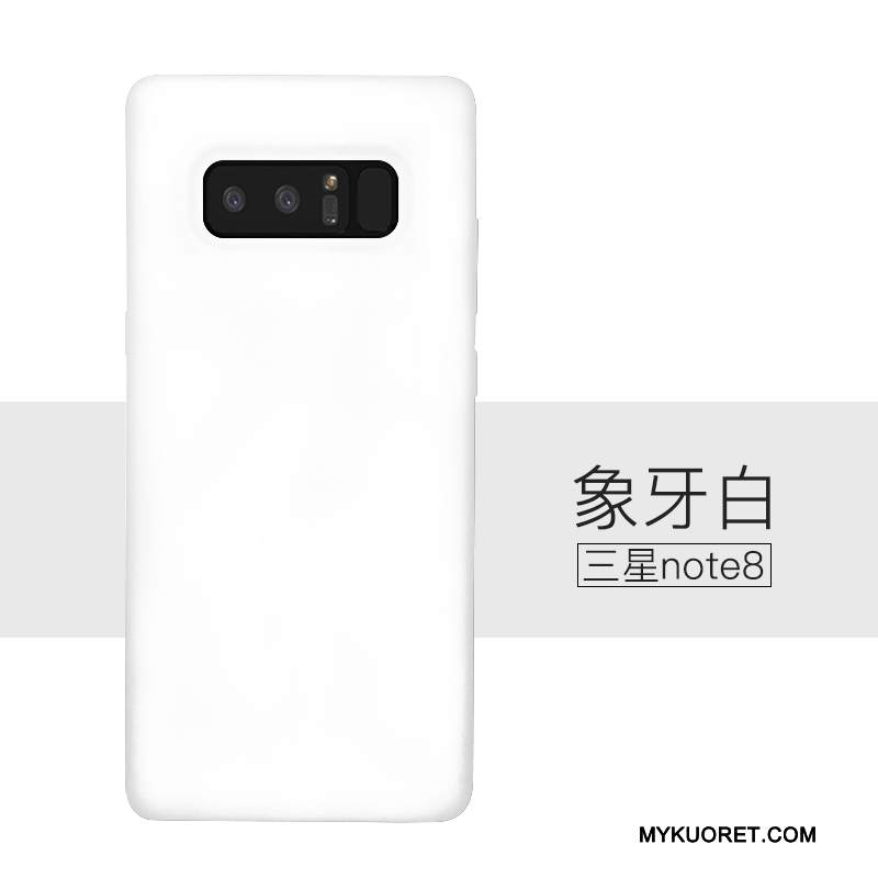 Kuori Samsung Galaxy Note 8 Ylellisyys Punainen Murtumaton, Kotelo Samsung Galaxy Note 8 Pehmeä Neste Puhelimen Kuoret