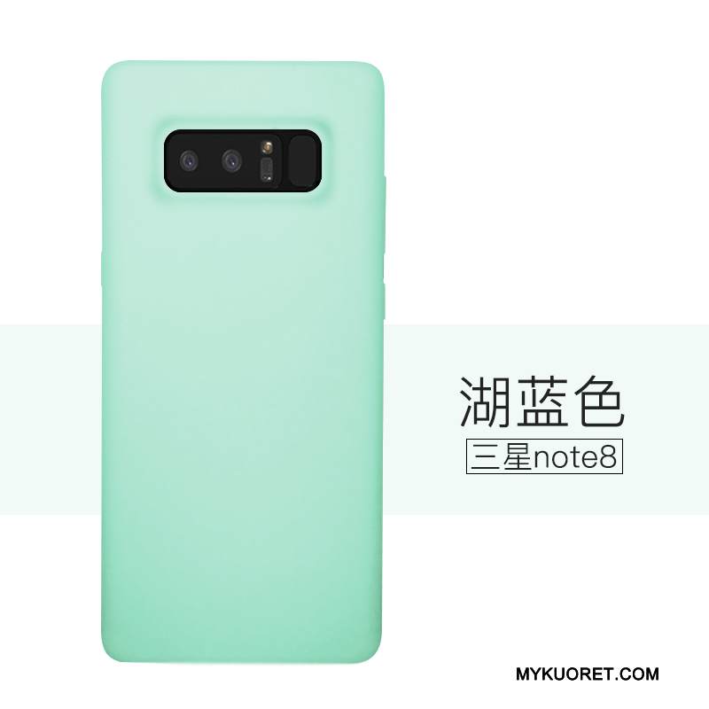 Kuori Samsung Galaxy Note 8 Ylellisyys Punainen Murtumaton, Kotelo Samsung Galaxy Note 8 Pehmeä Neste Puhelimen Kuoret