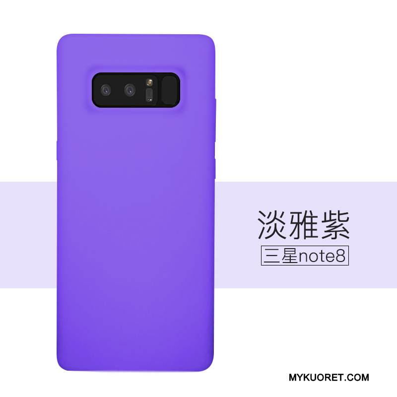 Kuori Samsung Galaxy Note 8 Ylellisyys Punainen Murtumaton, Kotelo Samsung Galaxy Note 8 Pehmeä Neste Puhelimen Kuoret