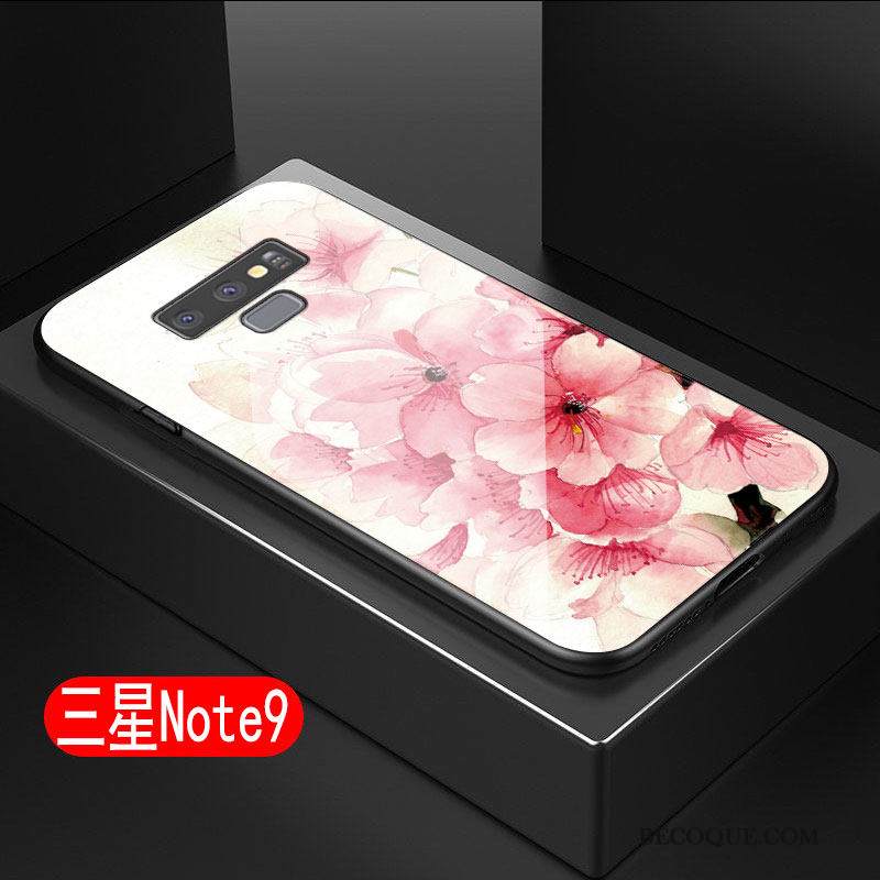 Kuori Samsung Galaxy Note 9 Laukut Kova Taide, Kotelo Samsung Galaxy Note 9 Suojaus Murtumaton Lasi