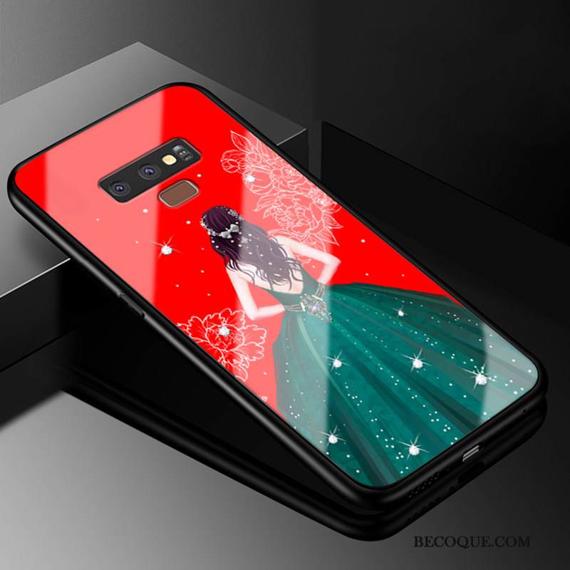 Kuori Samsung Galaxy Note 9 Laukut Puhelimen Kuoret Musta, Kotelo Samsung Galaxy Note 9 Luova Trendi Violetti