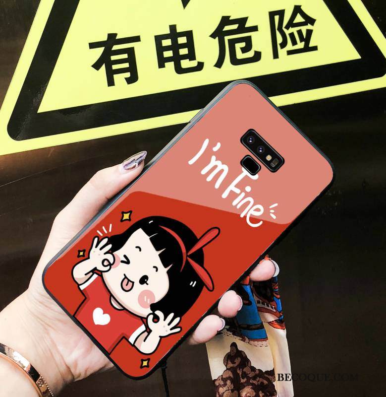 Kuori Samsung Galaxy Note 9 Luova Murtumaton Karkaisu, Kotelo Samsung Galaxy Note 9 Sarjakuva Puhelimen Kuoret Kustannukset