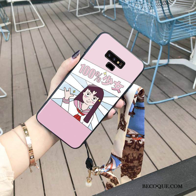 Kuori Samsung Galaxy Note 9 Luova Murtumaton Karkaisu, Kotelo Samsung Galaxy Note 9 Sarjakuva Puhelimen Kuoret Kustannukset