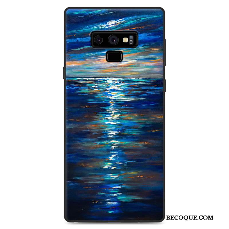 Kuori Samsung Galaxy Note 9 Luova Persoonallisuus Uusi, Kotelo Samsung Galaxy Note 9 Suojaus Musta Puhelimen Kuoret