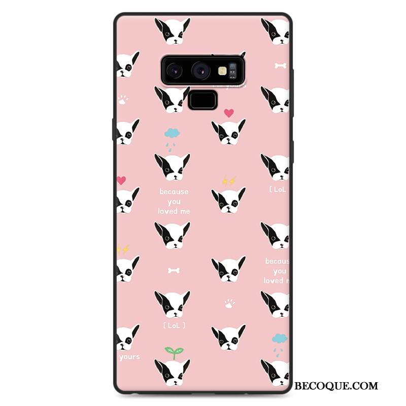 Kuori Samsung Galaxy Note 9 Luova Persoonallisuus Uusi, Kotelo Samsung Galaxy Note 9 Suojaus Musta Puhelimen Kuoret