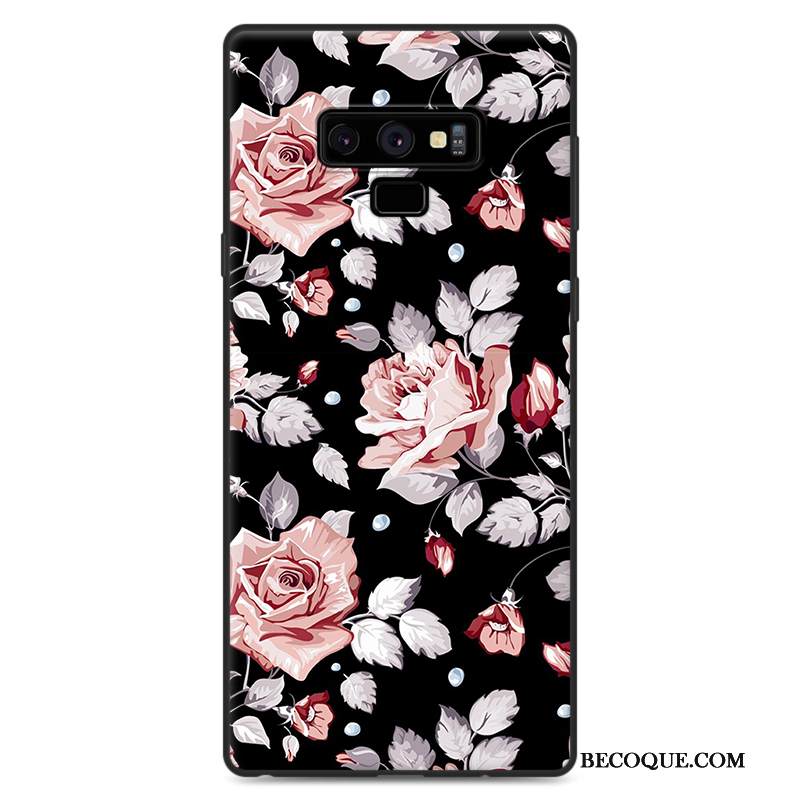 Kuori Samsung Galaxy Note 9 Luova Persoonallisuus Uusi, Kotelo Samsung Galaxy Note 9 Suojaus Musta Puhelimen Kuoret