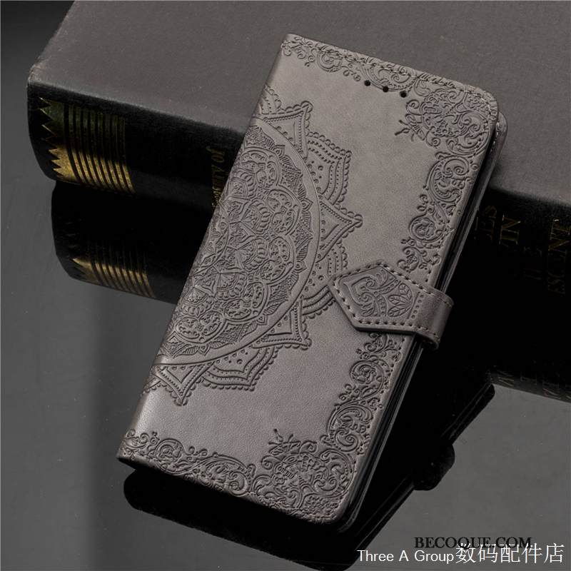 Kuori Samsung Galaxy Note 9 Nahka Kortti Kukka, Kotelo Samsung Galaxy Note 9 Suojaus Puhelimen Kuoret