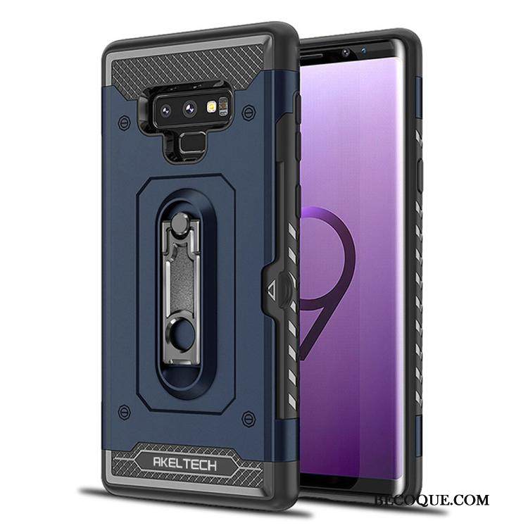 Kuori Samsung Galaxy Note 9 Pehmeä Neste Kortti Trendi, Kotelo Samsung Galaxy Note 9 Tuki Hopea Puhelimen Kuoret