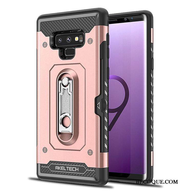 Kuori Samsung Galaxy Note 9 Pehmeä Neste Kortti Trendi, Kotelo Samsung Galaxy Note 9 Tuki Hopea Puhelimen Kuoret