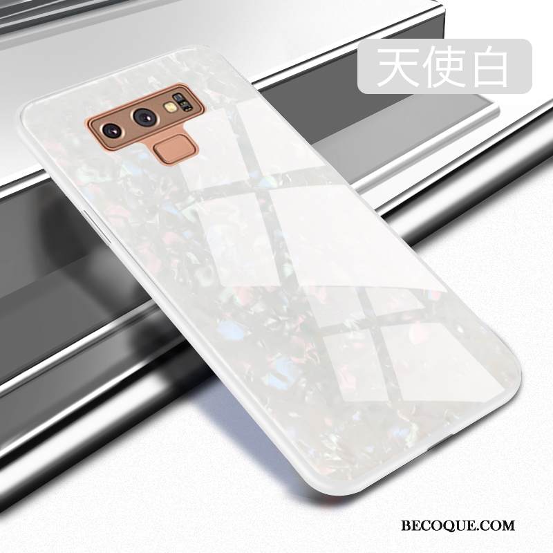 Kuori Samsung Galaxy Note 9 Silikoni Lasi Murtumaton, Kotelo Samsung Galaxy Note 9 Laukut Tide-brändi Persoonallisuus