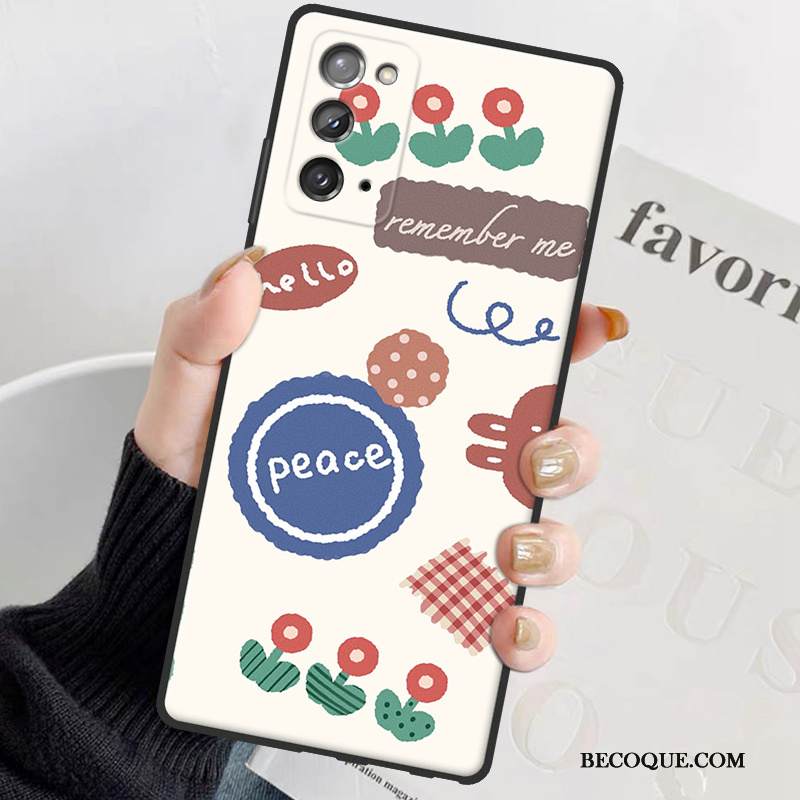 Kuori Samsung Galaxy Note20 Laukut Kani Rakastunut, Kotelo Samsung Galaxy Note20 Pehmeä Neste Malli Muokata