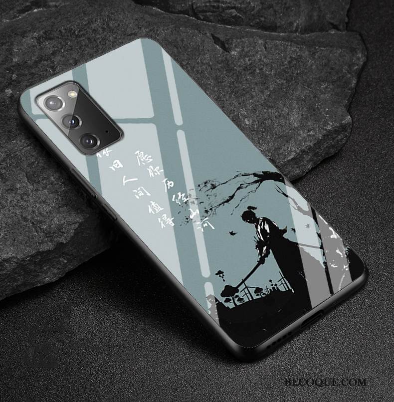 Kuori Samsung Galaxy Note20 Laukut Muokata Trendi, Kotelo Samsung Galaxy Note20 Silikoni Puhelimen Kuoret Peili