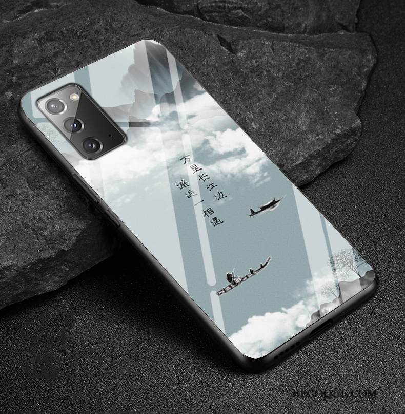 Kuori Samsung Galaxy Note20 Laukut Muokata Trendi, Kotelo Samsung Galaxy Note20 Silikoni Puhelimen Kuoret Peili