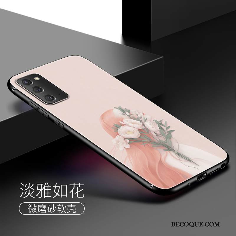 Kuori Samsung Galaxy Note20 Laukut Pieni Pesty Suede, Kotelo Samsung Galaxy Note20 Silikoni Kustannukset Jauhe