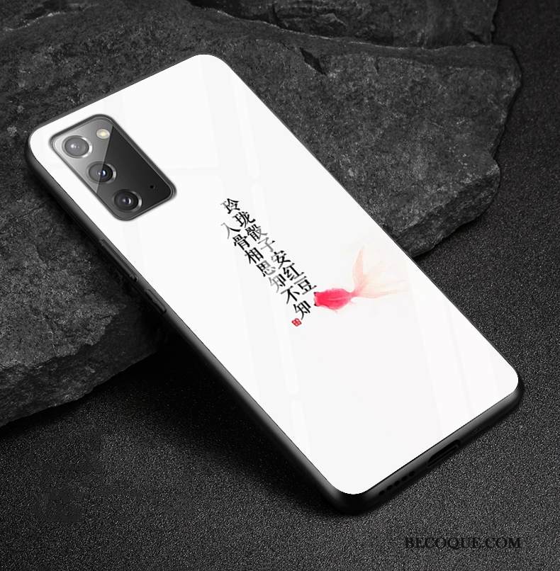 Kuori Samsung Galaxy Note20 Laukut Trendi Kiinalainen Tyyli, Kotelo Samsung Galaxy Note20 Luova Murtumaton Vihreä