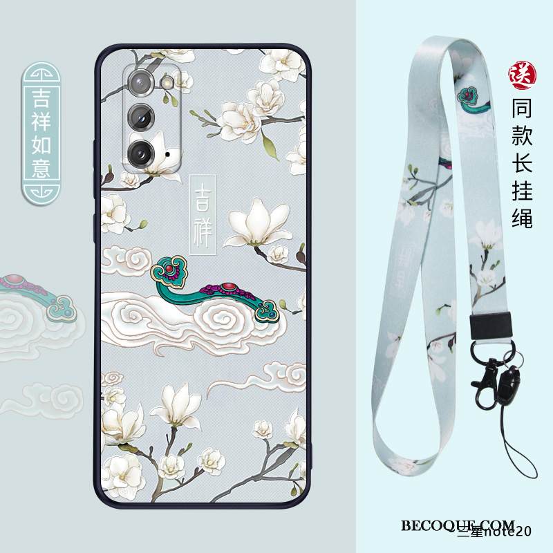 Kuori Samsung Galaxy Note20 Pehmeä Neste Net Red Kiinalainen Tyyli, Kotelo Samsung Galaxy Note20 Suojaus Persoonallisuus Uusi