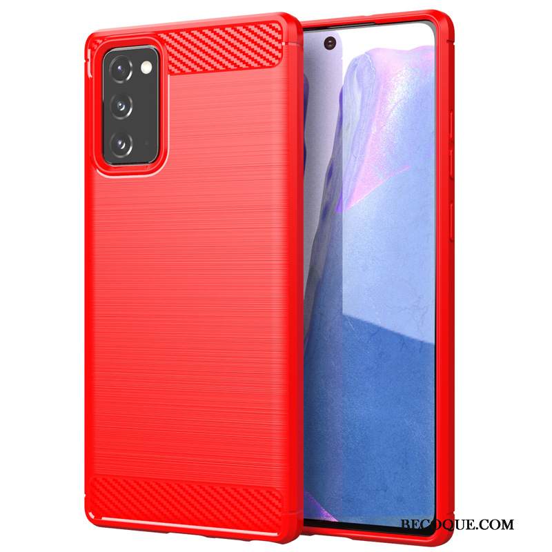 Kuori Samsung Galaxy Note20 Pehmeä Neste Puhelimen Kuoret Harmaa, Kotelo Samsung Galaxy Note20 Suojaus Johdin Kuitu