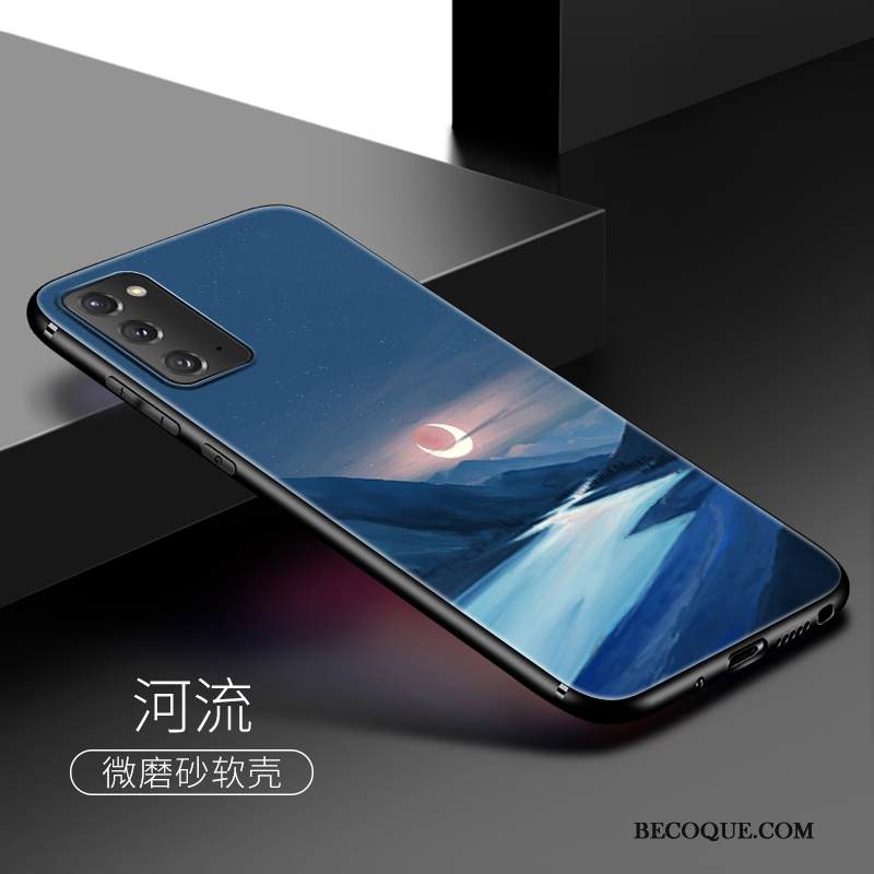 Kuori Samsung Galaxy Note20 Silikoni Persoonallisuus Yksinkertainen, Kotelo Samsung Galaxy Note20 Vaalean Puhelimen Kuoret