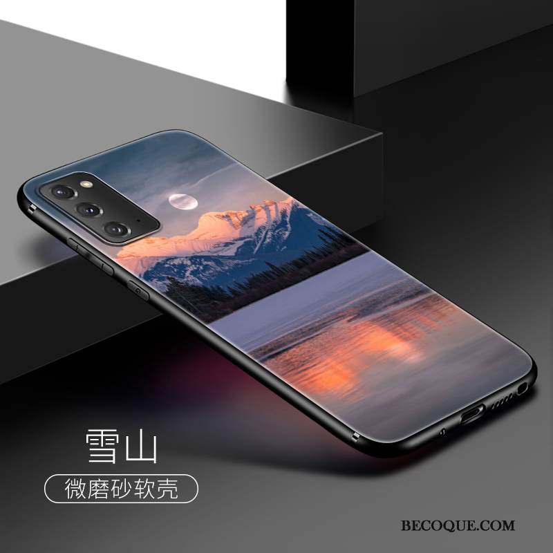 Kuori Samsung Galaxy Note20 Silikoni Persoonallisuus Yksinkertainen, Kotelo Samsung Galaxy Note20 Vaalean Puhelimen Kuoret