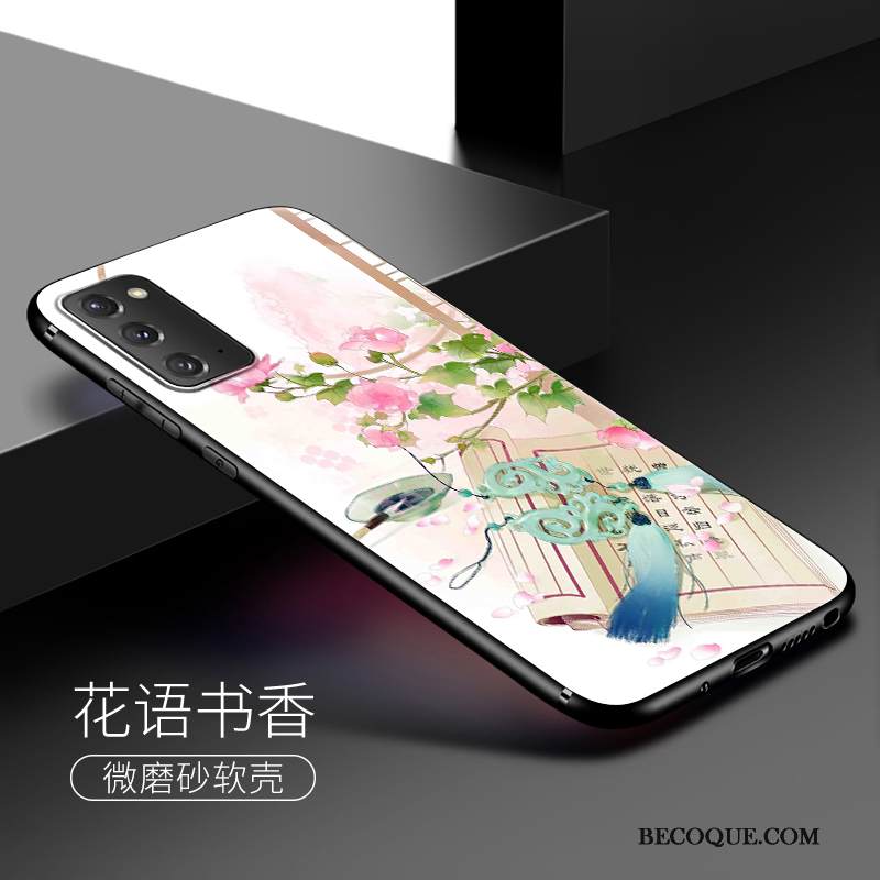 Kuori Samsung Galaxy Note20 Silikoni Tuuli Murtumaton, Kotelo Samsung Galaxy Note20 Sininen Puhelimen Kuoret