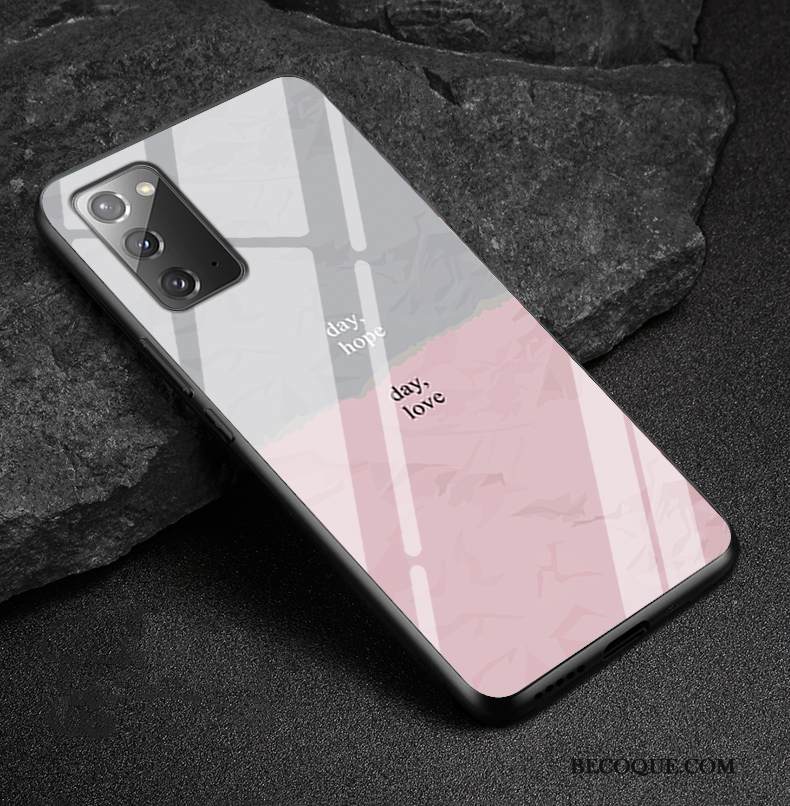 Kuori Samsung Galaxy Note20 Suojaus Muokata Lasi, Kotelo Samsung Galaxy Note20 Pehmeä Neste Timantti Puhelimen Kuoret