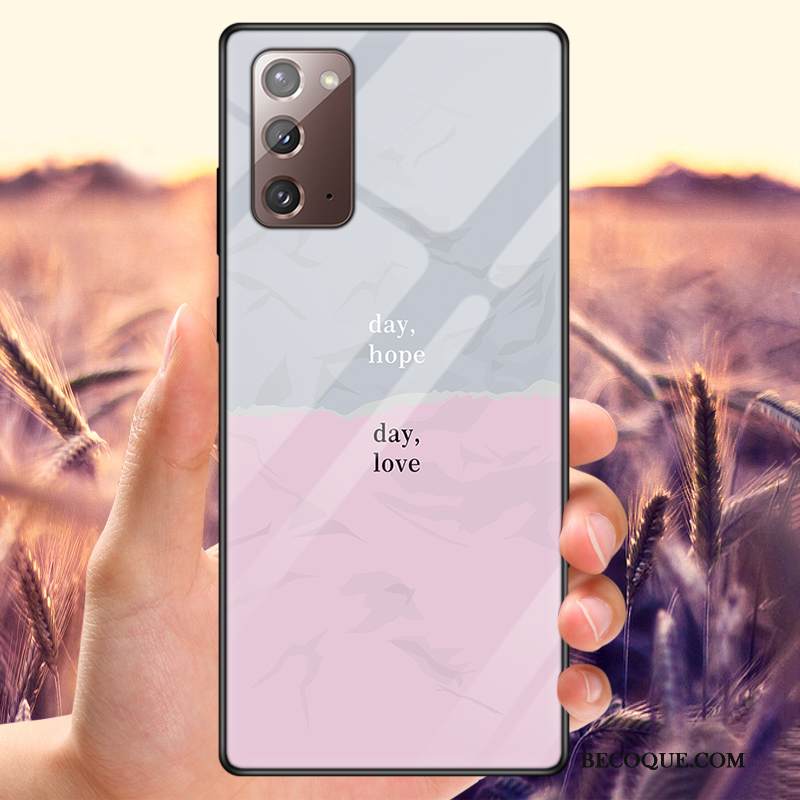 Kuori Samsung Galaxy Note20 Suojaus Net Red Peili, Kotelo Samsung Galaxy Note20 Sininen Murtumaton