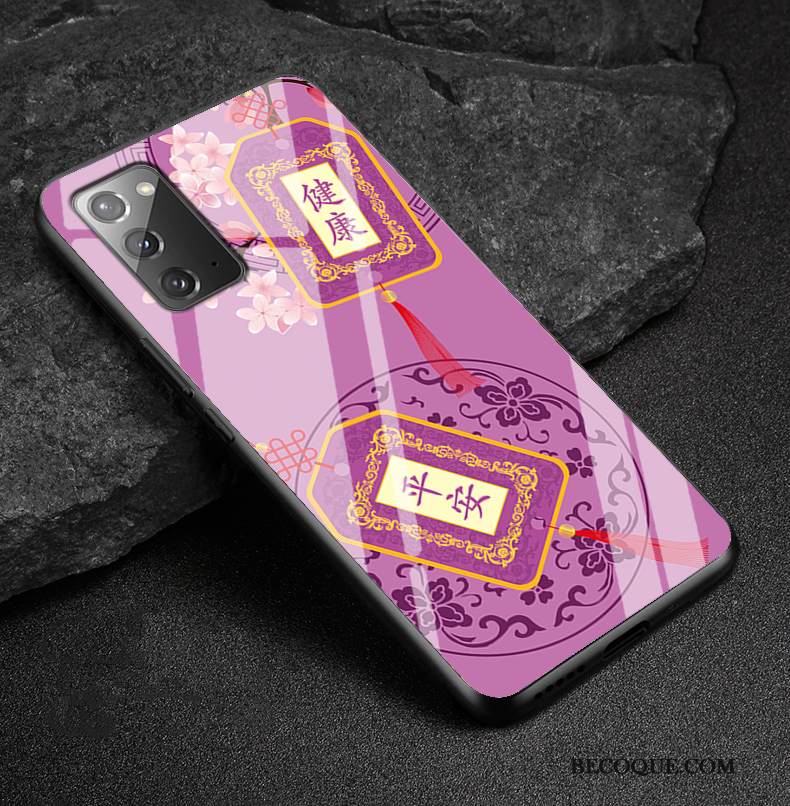 Kuori Samsung Galaxy Note20 Suojaus Persoonallisuus Puhelimen Kuoret, Kotelo Samsung Galaxy Note20 Pehmeä Neste Muokata Trendi