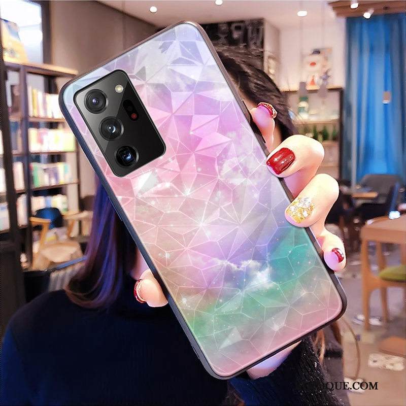 Kuori Samsung Galaxy Note20 Ultra Pehmeä Neste Puhelimen Kuoret Timantti, Kotelo Samsung Galaxy Note20 Ultra Sininen Kukkakuvio