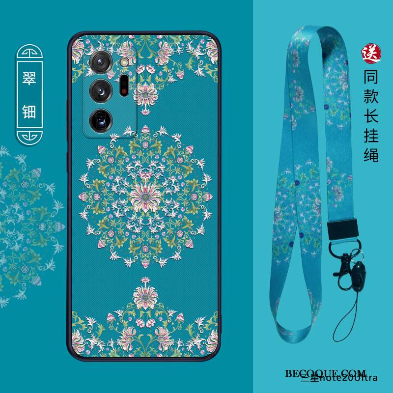 Kuori Samsung Galaxy Note20 Ultra Silikoni Pesty Suede Kiinalainen Tyyli, Kotelo Samsung Galaxy Note20 Ultra Suojaus Trendi Murtumaton