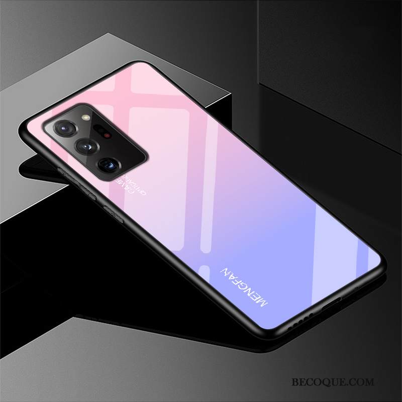 Kuori Samsung Galaxy Note20 Ultra Suojaus Lasi Trendi, Kotelo Samsung Galaxy Note20 Ultra Violetti Puhelimen Kuoret