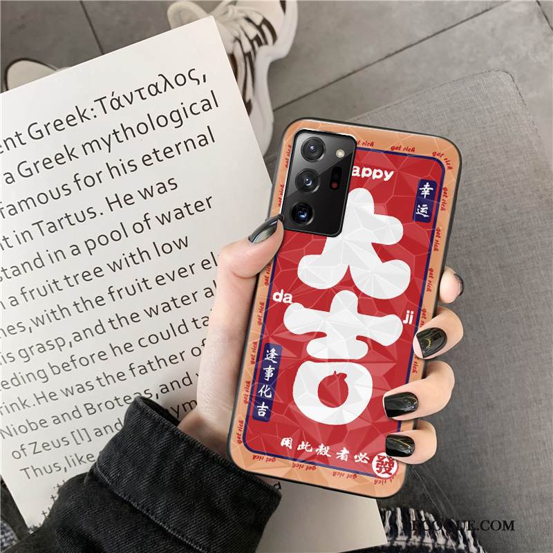 Kuori Samsung Galaxy Note20 Ultra Suojaus Punainen Festivaali, Kotelo Samsung Galaxy Note20 Ultra Puhelimen Kuoret Kukkakuvio
