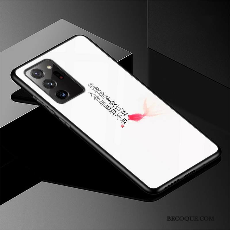 Kuori Samsung Galaxy Note20 Ultra Ylellisyys Puhelimen Kuoret Murtumaton, Kotelo Samsung Galaxy Note20 Ultra Luova Muokata Punainen