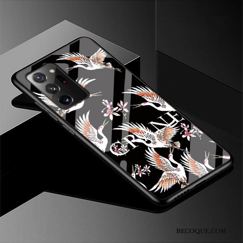 Kuori Samsung Galaxy Note20 Ultra Ylellisyys Puhelimen Kuoret Murtumaton, Kotelo Samsung Galaxy Note20 Ultra Luova Muokata Punainen