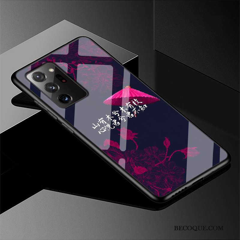 Kuori Samsung Galaxy Note20 Ultra Ylellisyys Puhelimen Kuoret Murtumaton, Kotelo Samsung Galaxy Note20 Ultra Luova Muokata Punainen