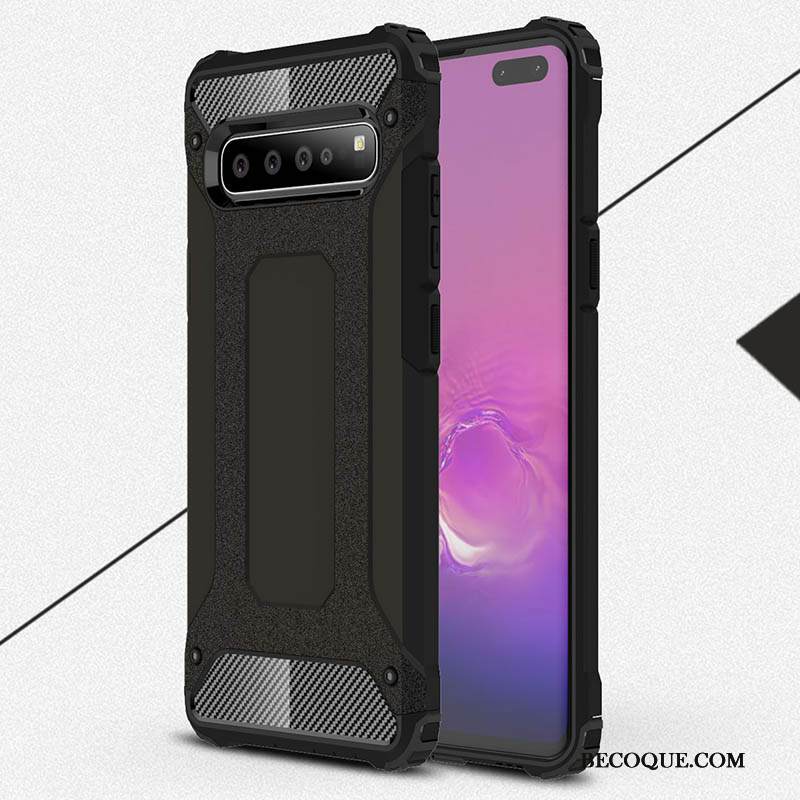 Kuori Samsung Galaxy S10 5g Laukut Paksut Puhelimen Kuoret, Kotelo Samsung Galaxy S10 5g Suojaus Tide-brändi Pesty Suede