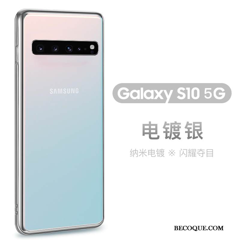 Kuori Samsung Galaxy S10 5g Luova Persoonallisuus Tide-brändi, Kotelo Samsung Galaxy S10 5g Laukut Ultra Vihreä