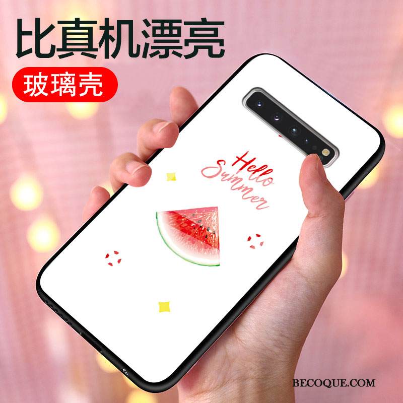 Kuori Samsung Galaxy S10 5g Suojaus Lasi Murtumaton, Kotelo Samsung Galaxy S10 5g Laukut Pieni Kustannukset