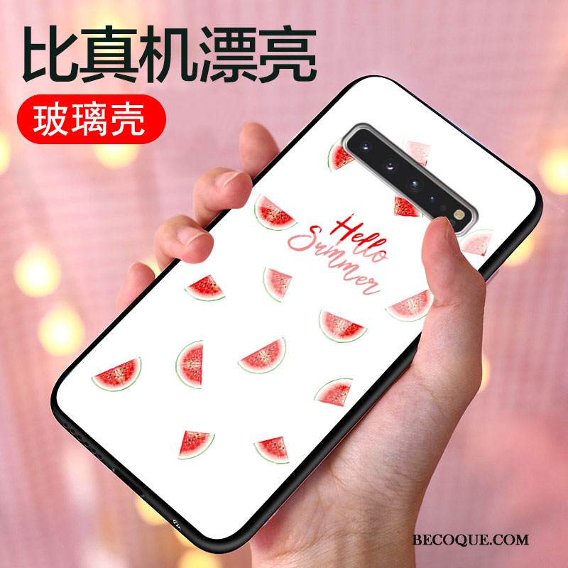 Kuori Samsung Galaxy S10 5g Suojaus Lasi Murtumaton, Kotelo Samsung Galaxy S10 5g Laukut Pieni Kustannukset