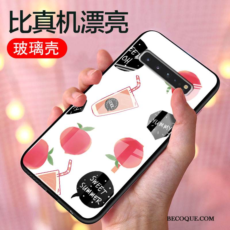 Kuori Samsung Galaxy S10 5g Suojaus Lasi Murtumaton, Kotelo Samsung Galaxy S10 5g Laukut Pieni Kustannukset