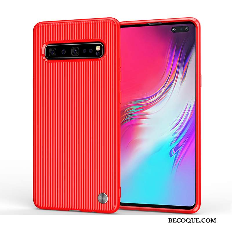 Kuori Samsung Galaxy S10 5g Suojaus Net Red Persoonallisuus, Kotelo Samsung Galaxy S10 5g Laukut Puhelimen Kuoret Murtumaton