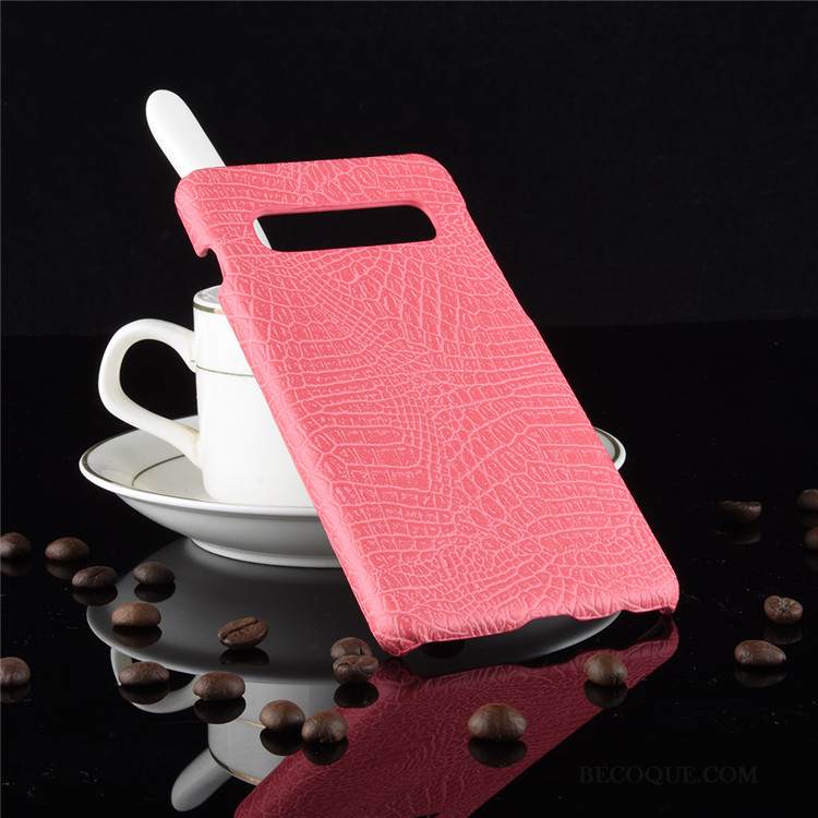 Kuori Samsung Galaxy S10 5g Suojaus Trendi Kukkakuvio, Kotelo Samsung Galaxy S10 5g Laukut Puhelimen Kuoret Krokotiili