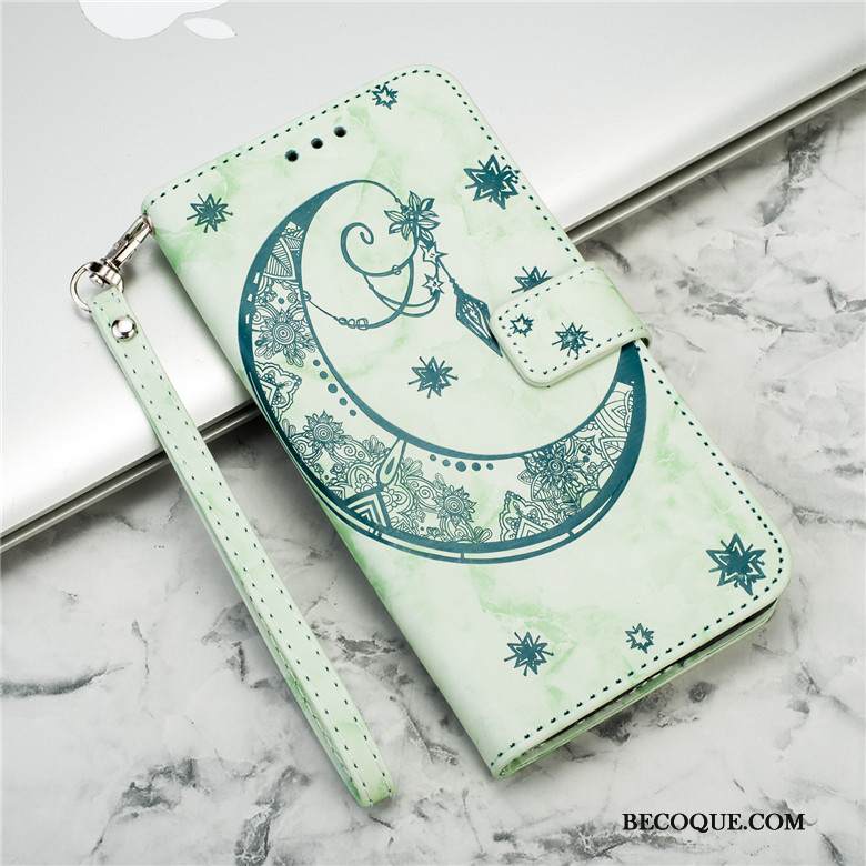 Kuori Samsung Galaxy S10+ Kuoret Murtumaton Sininen, Kotelo Samsung Galaxy S10+ Nahka Kuukausi Puhelimen Kuoret