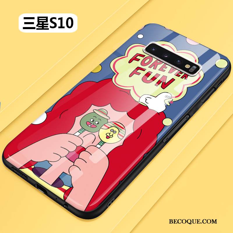 Kuori Samsung Galaxy S10 Laukut Jauhe Kova, Kotelo Samsung Galaxy S10 Sarjakuva Kustannukset Pieni