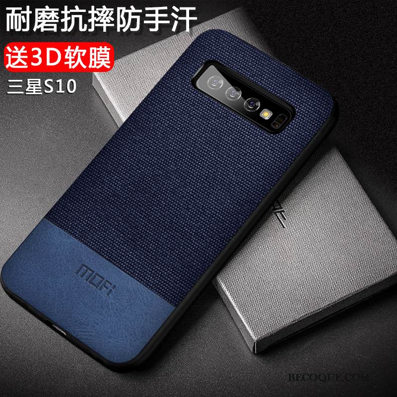 Kuori Samsung Galaxy S10 Laukut Net Red Ylellisyys, Kotelo Samsung Galaxy S10 Pehmeä Neste Kukkakuvio Uusi