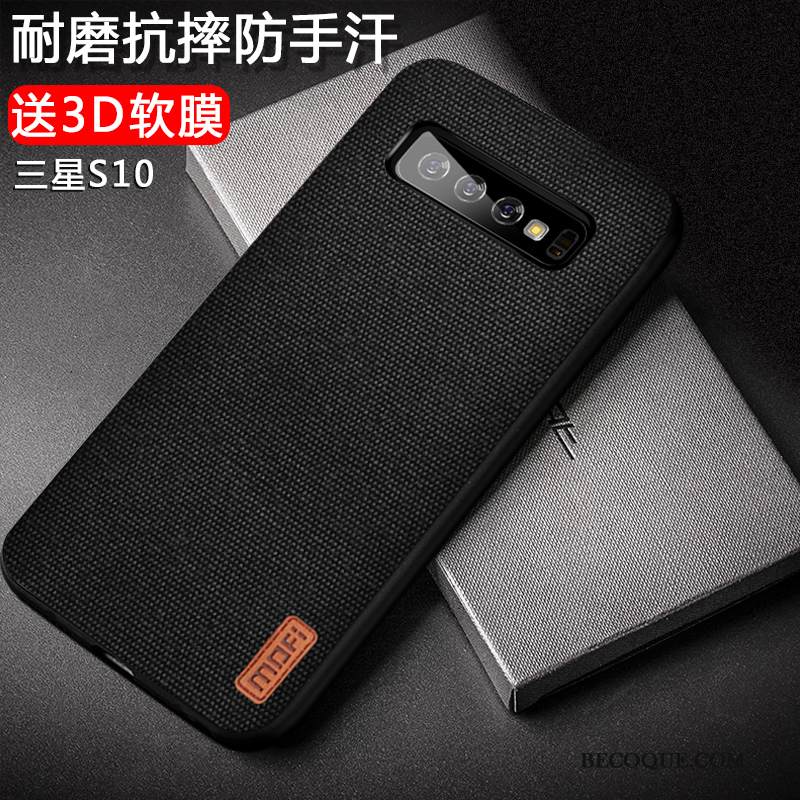 Kuori Samsung Galaxy S10 Laukut Net Red Ylellisyys, Kotelo Samsung Galaxy S10 Pehmeä Neste Kukkakuvio Uusi