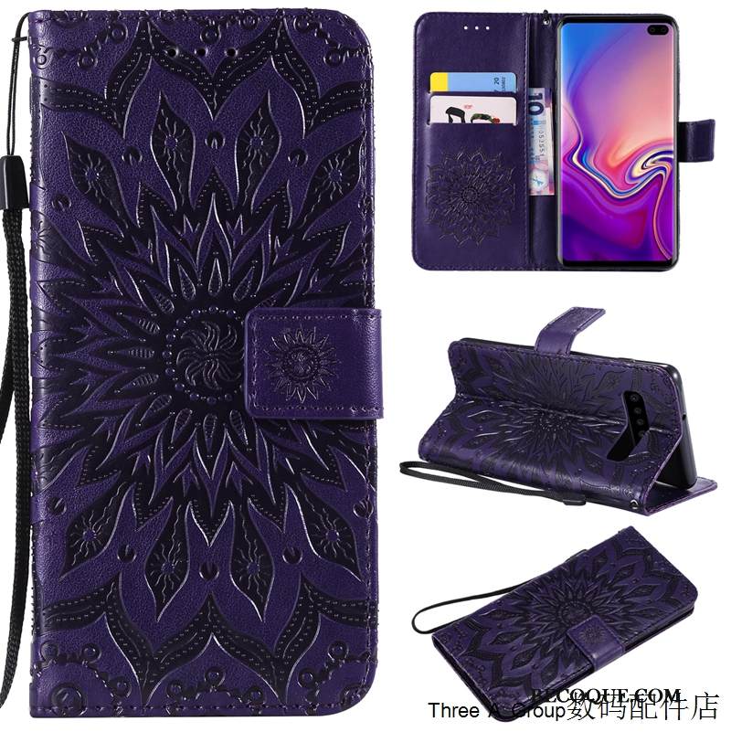 Kuori Samsung Galaxy S10+ Laukut Puhelimen Kuoret Murtumaton, Kotelo Samsung Galaxy S10+ Suojaus Uusi Jauhe