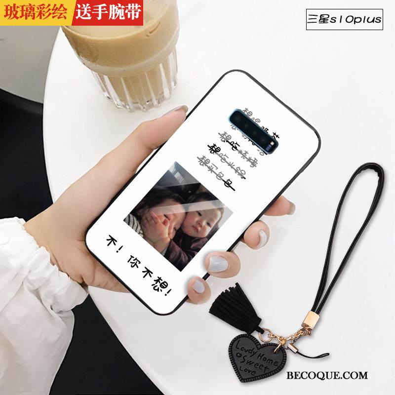 Kuori Samsung Galaxy S10+ Laukut Puhelimen Kuoret Tide-brändi, Kotelo Samsung Galaxy S10+ Suojaus Kova Pieni