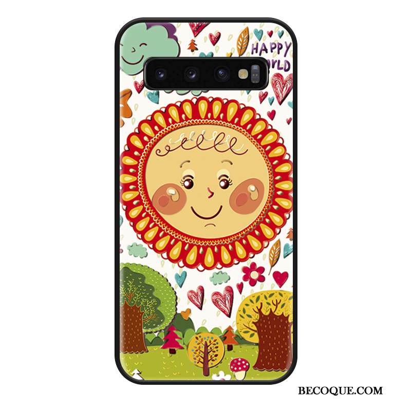 Kuori Samsung Galaxy S10+ Laukut Rakastunut Puhelimen Kuoret, Kotelo Samsung Galaxy S10+ Sarjakuva Tide-brändi Ihana