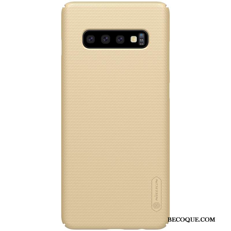 Kuori Samsung Galaxy S10 Laukut Sininen Pesty Suede, Kotelo Samsung Galaxy S10 Suojaus Kova Murtumaton