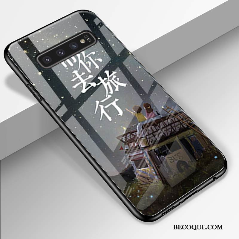 Kuori Samsung Galaxy S10 Laukut Taide Murtumaton, Kotelo Samsung Galaxy S10 Pehmeä Neste Trendi Puhelimen Kuoret